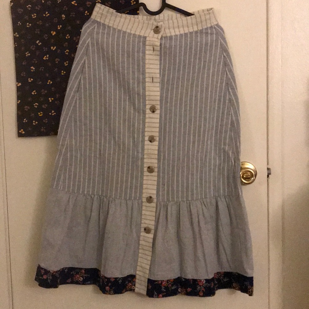Madewell new midi skirt with tag